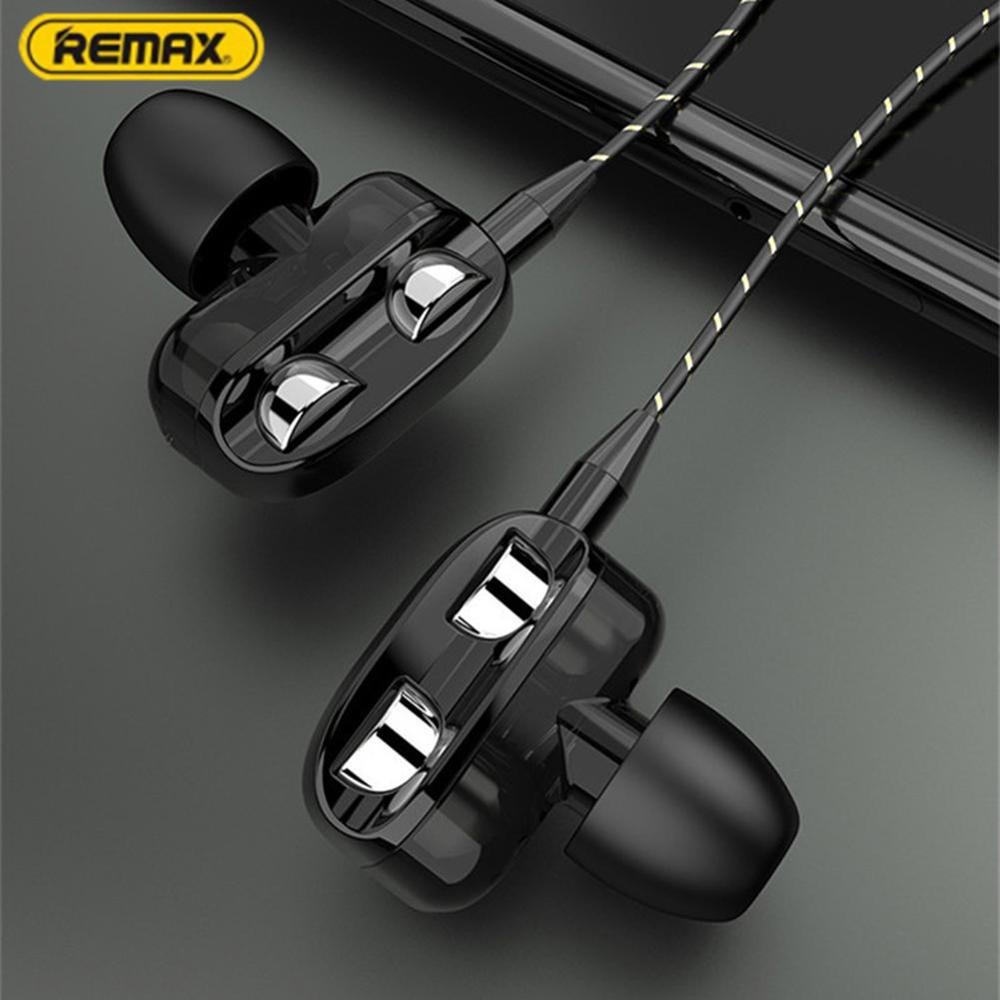 Dual Dynamische Cirkel Stereo Bass Earphonesin-Oor 3.5Mm Bedrade Koptelefoon Metalen Oortelefoon Met Microfoon Voor Xiaomi Samsung Huawei telefoons