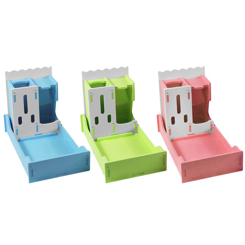 Practical 3-in-1 Squirrel Bird Feeder Weatherproof Hedgehog Food Bowl Toilet