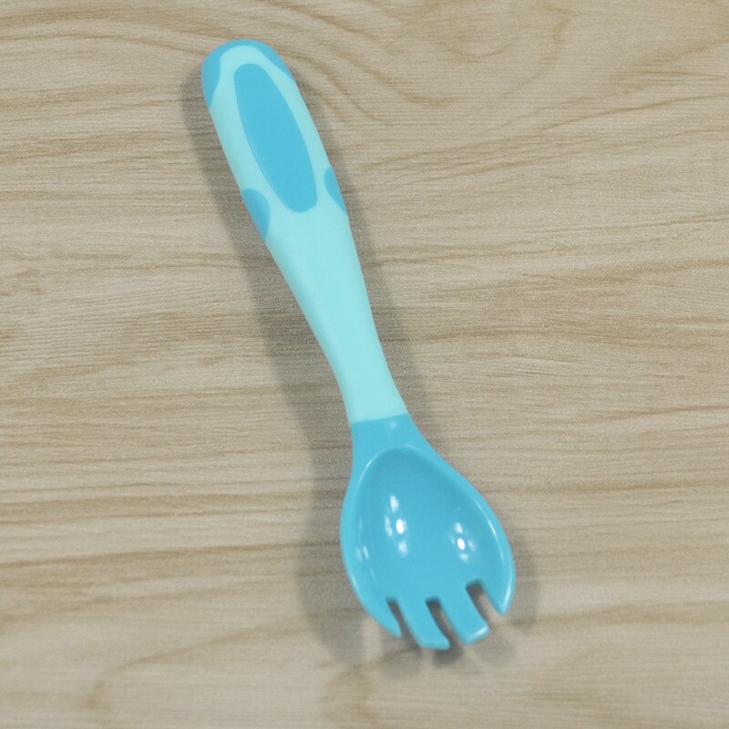 Children's Tableware Soft Silicone Spoon Baby Feeding Tool Training Eating Deformable Table Spoon Silicone Kitchenware Gadget