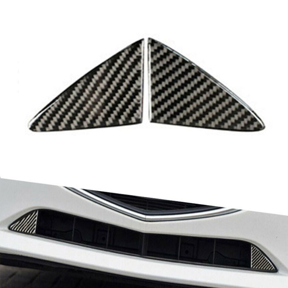 Carbon Fiber Grill Cover Trim For Mazda 3 Axela Mo... Grandado