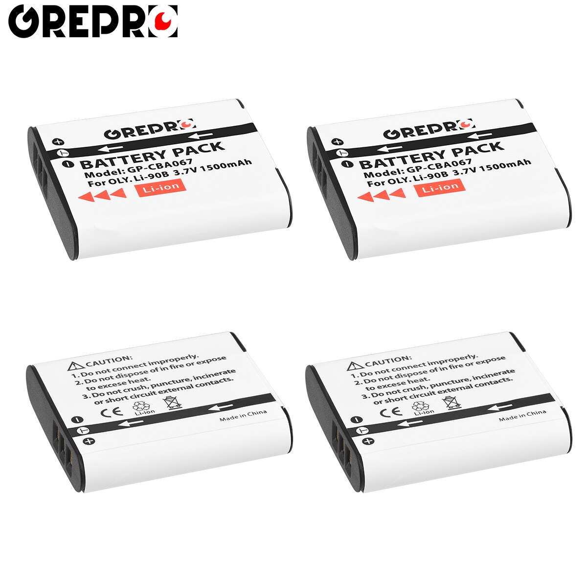Batterie 1500mAh Li-92B + chargeur Li 90B Li92B avec type-c pour Olympus duty Li-90B TG-5 TG-4 TG-6 SH-1 SH-2 SH-60 SH-5