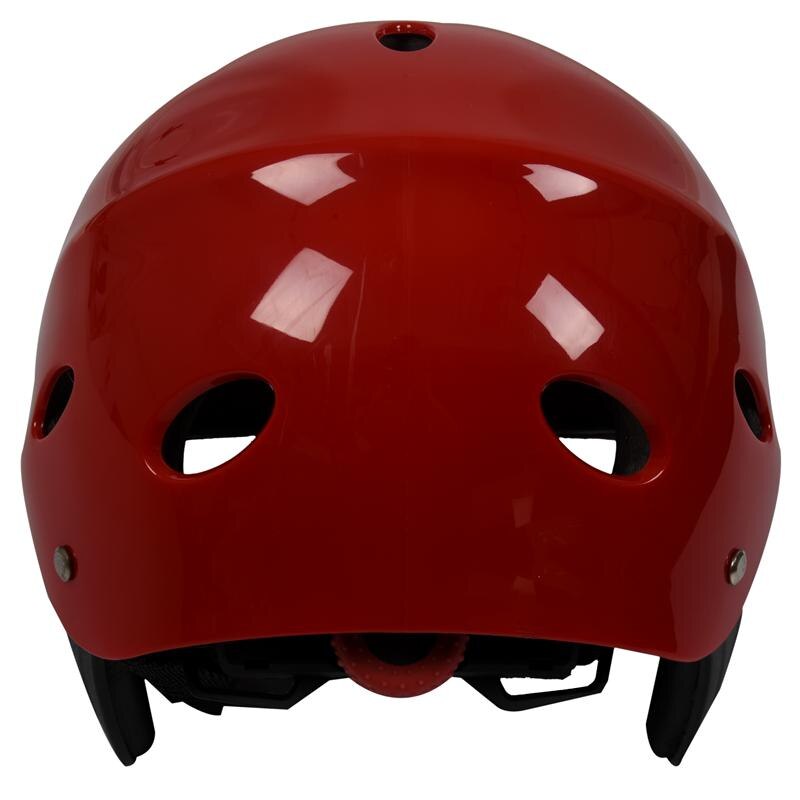 Casco Protector de seguridad, 11 agujeros de respiración para deportes acuáticos, Kayak, canoa, Surf, Paddleboard: Red