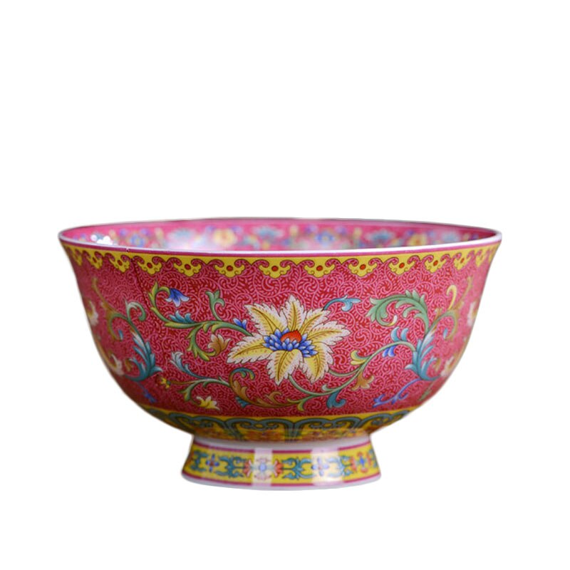4.5 Inch Jingdezhen Keramische Kleine Rijstkom Chinese Bone China Ramen Mixing Bowls Servies Thuis Keuken Servies Voedsel Houder