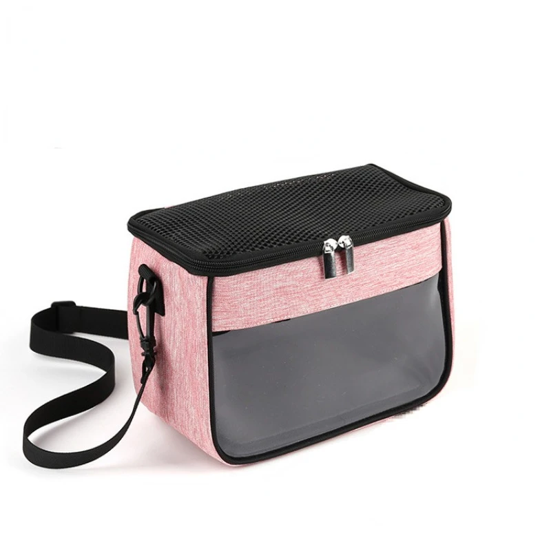 Draagbare Kleine Reistas Voor Huisdieren Ademende Dierendraagtas Konijn Hamster Egelfret Buiten Hellende Schoudertas