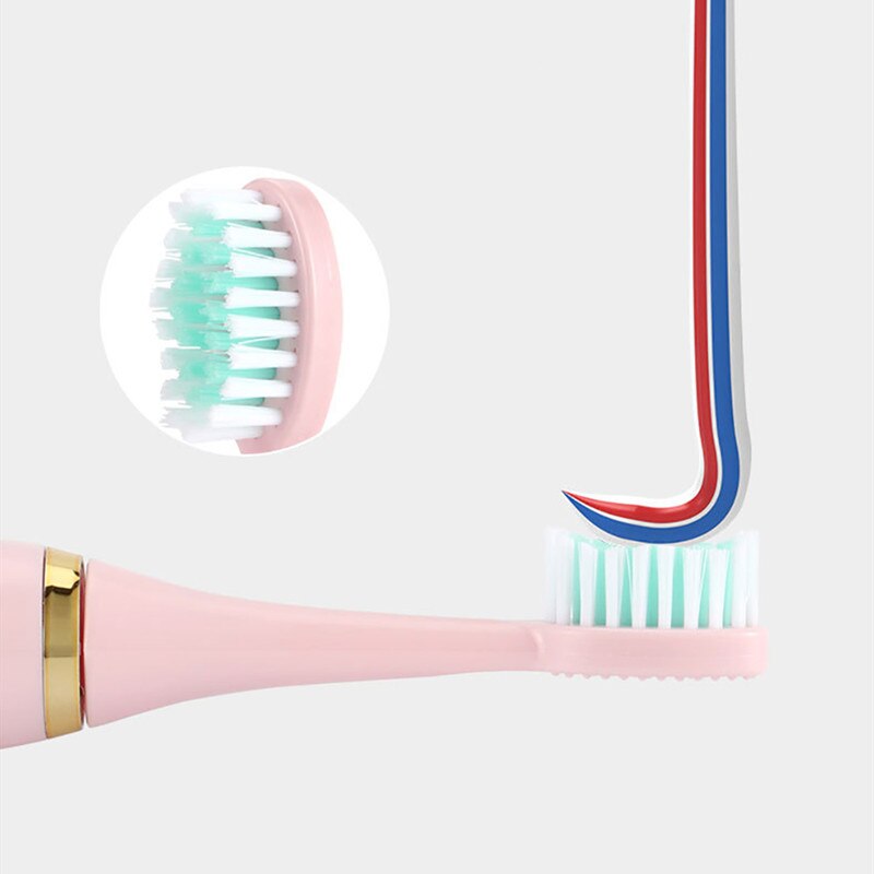 Ultrasonic Sonic Deep Cleaning Electric Toothbrush USB Rechargeable Adult Children Tooth Whitening Portable Tooth Brush Kit