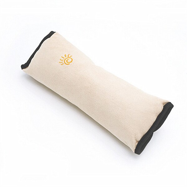 1 pc.  kinderautogordels schouderpad voor kinderen beschermhoes airbag autosteun airbag veiligheidsgordels: Beige