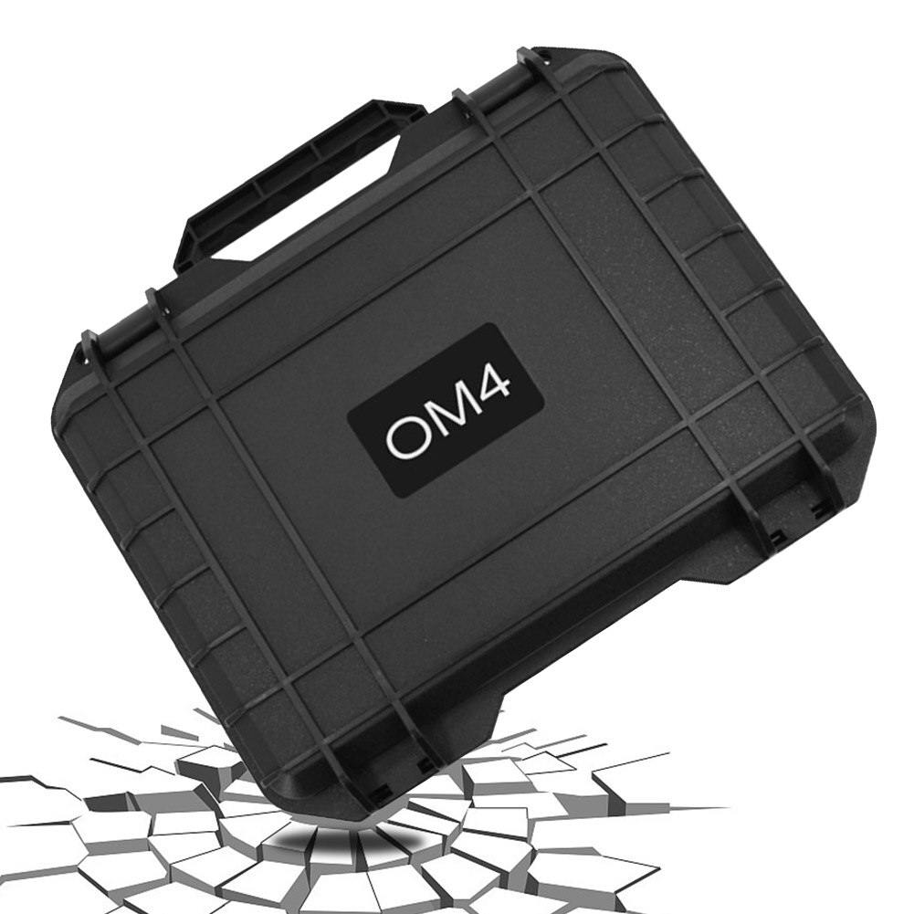Custodia da viaggio impermeabile solida per custodia rigida professionale con protezione completa del giunto cardanico per DJI OM 4 per Osmo mobile 3
