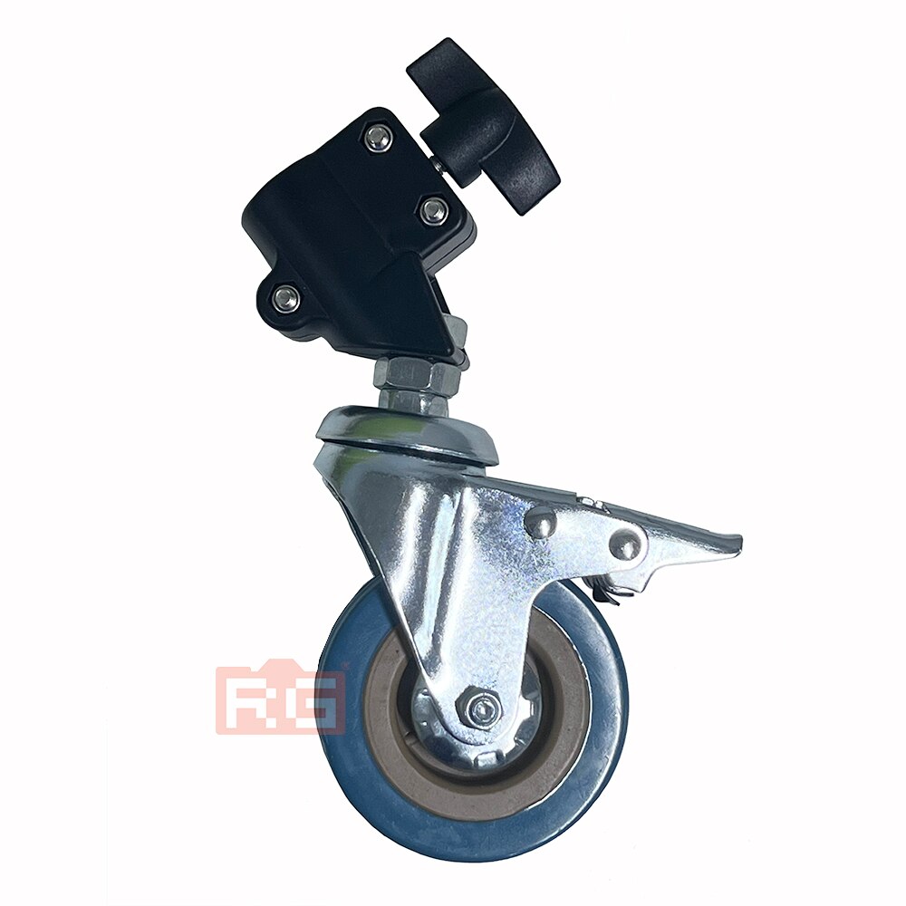 3PCS 22mm Photography Heavy Duty Universal Caster Wheel For Light Stands&Studio Boom Photo Studio Accessories