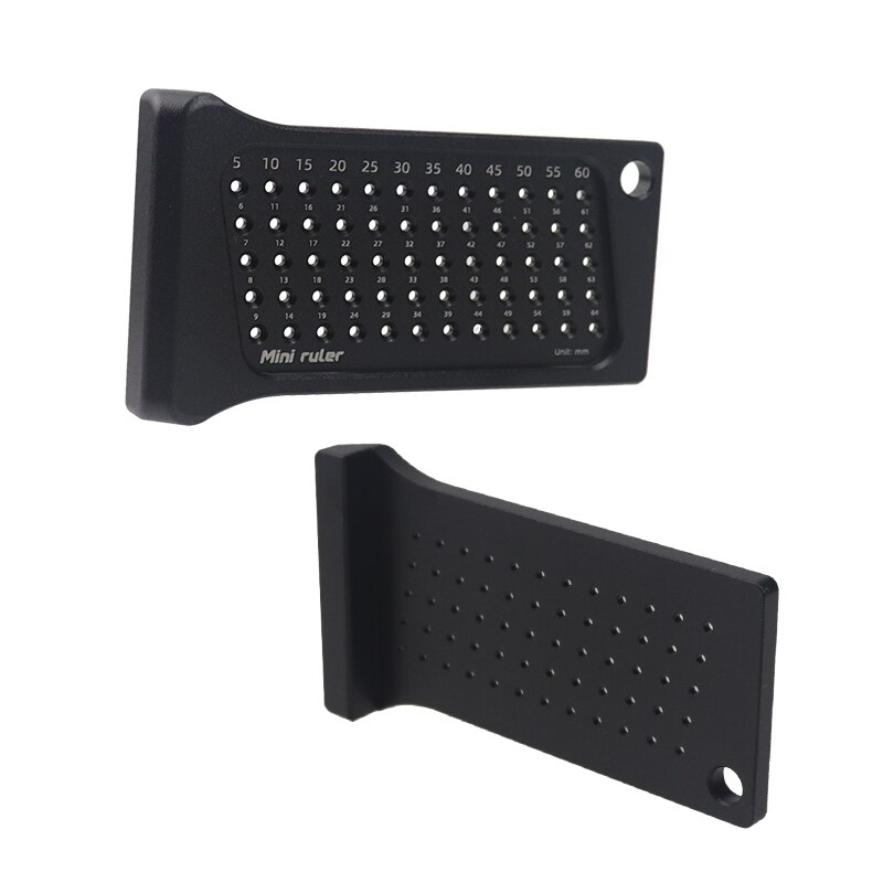 Precision Aluminum Alloy T-type Ruler Line Scriber Marking Gauge Hole Scribing Positioning Crossed Line Carpenter Measuring Tool