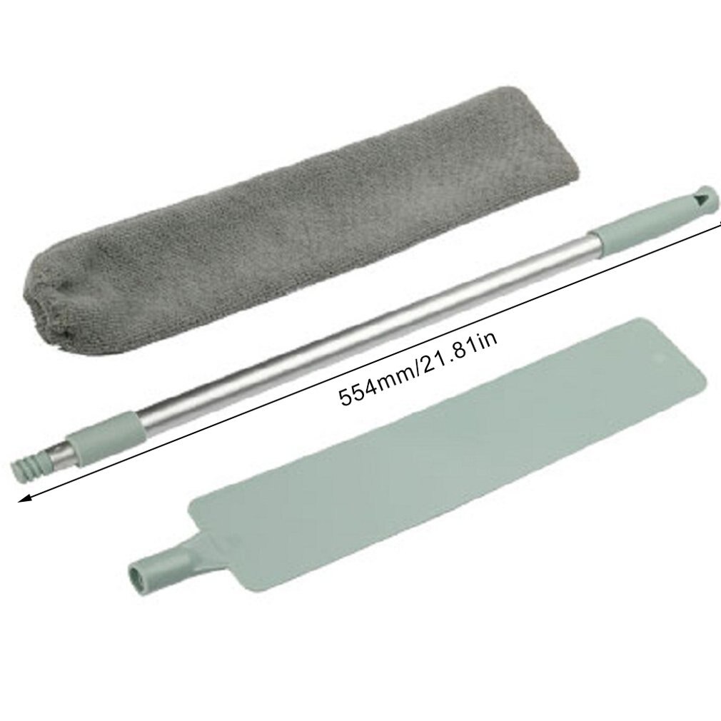Long Handle Dust Cleaner Brush Telescoopsteel Gap Floor Cleaner Dust Cleaner Static Dusting Tool For Household Sofa Bed Bottom