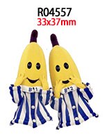 30 stk/lot banan i pyjamas planharpiks for hårbowas og tilbehør  r04549 r0455 r0456: R04557