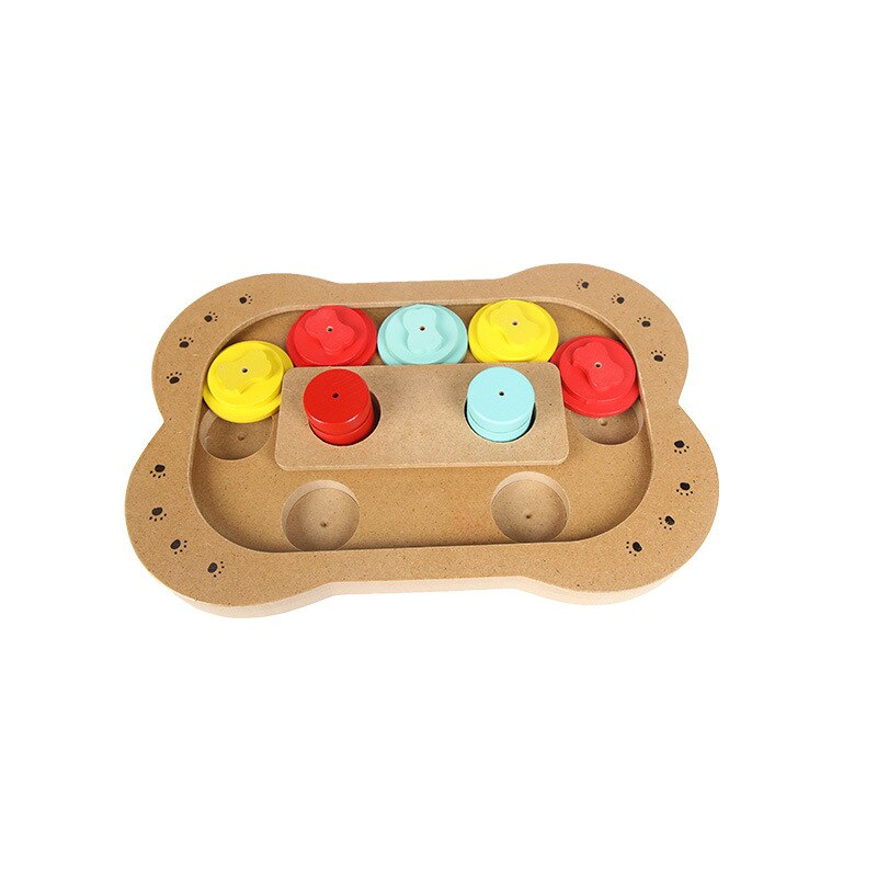 Dog Puzzle Toys Increase IQ Interactive Slow Dispensing Feeding Pet Dog Training Games Feeder with Non Slip/Interactive: 2