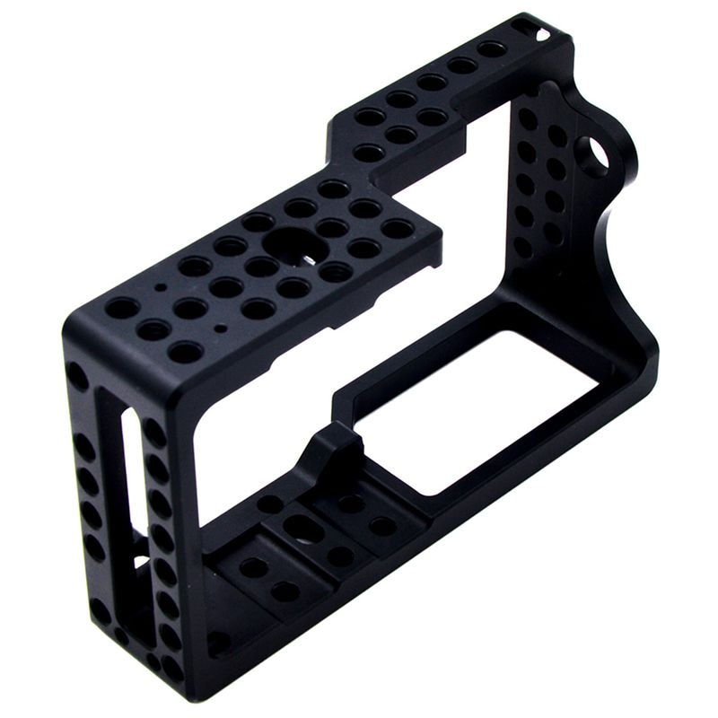 Video Camera Cage Stabilizer Protector for BMPCC Camera to Mount Microphone Monitor Tripod LED Light