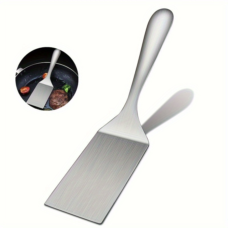 1 st, Grill Turner Spatel, Rvs Kleine Frituurschep, Mentale Koken Schop, Steak Schop, Pannenkoek Speciaal Gereedschap: Default Title