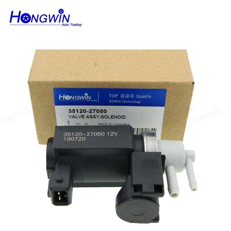 35120-27050 35120-2A900 Vaccum Turbo Boost Pressure Converter Solenoid Valve For Hyundai Kia Santa Fe Santafe i30 i10 Terracan: Default Title