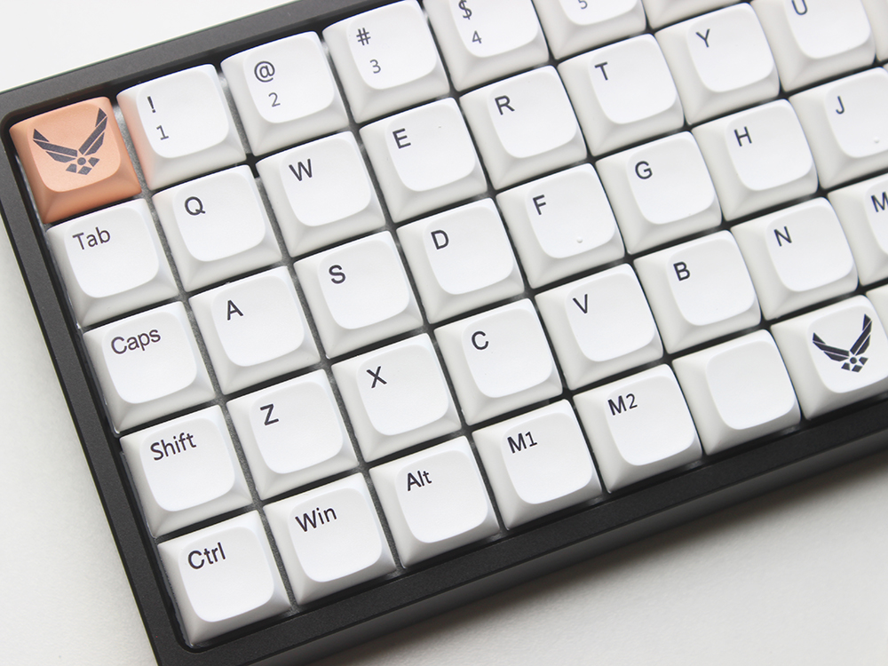 XDA-teclas para teclados mecánicos, compatibles con Kailh Gateron Cherry MX, RGB75 XD75 KBD75