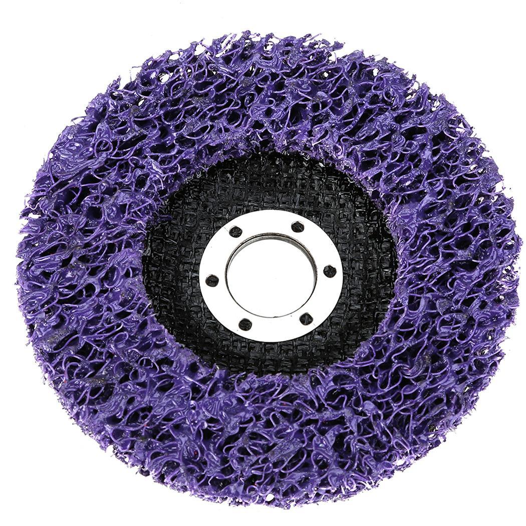 1 ud./2 piezas. 125mm cinta de polietileno resistente disco abrasivo rueda eléctrica removedor de pintura Kit de accesorio de molienda para coches la motocicleta de