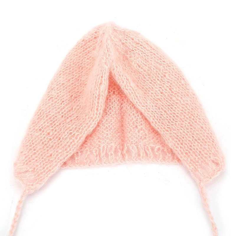 Baby Fotografie Prop Hat Handgemaakte Baby Fotografie Rekwisieten Outfits Cap Katoen Blend Baby Hoed Ronde Leuke Hoed