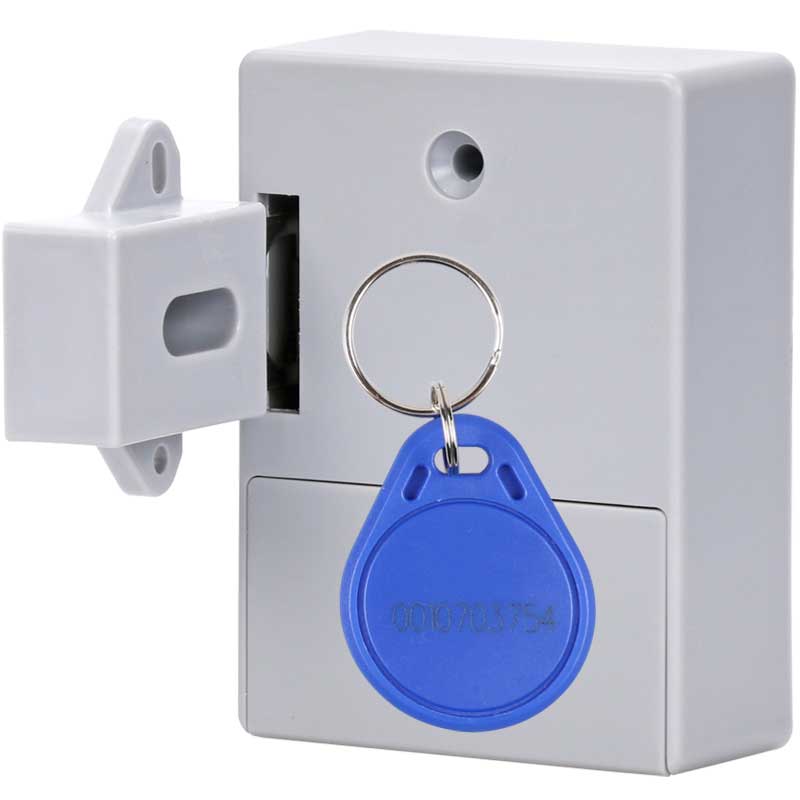 Serrure pour armoire Invisible, carte RFID à puce Invisible, facile à installer, alimenté par batterie, pour armoire à chaussures, casier à tiroirs