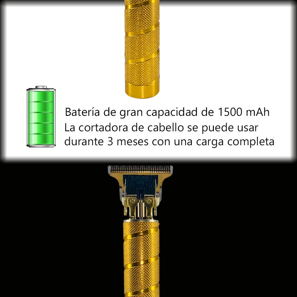 Cortadora de pelo trimmer cortapelos profesional hombre recortadora barba corta pelo hombre cortadora pelo maquina de pelar hombre T9 para hombre 6 9 MM máquina de corte de pelo profesional Vintage maquina cortar pelo