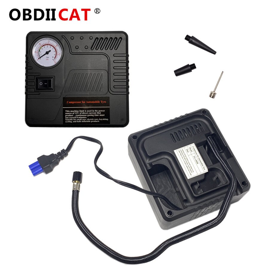 Band Inflator Draadloze Draagbare Compressor Autoband Pomp Draagbare Auto Electric Air Compressor Tire Inflator