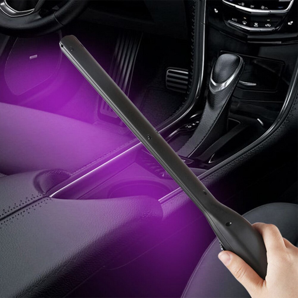 USB Rechargeable Portable Ultraviolet Lamp UV Sterilizer Light Bactericidal Lamp Handheld UVC Disinfection Light LED Work Lamp