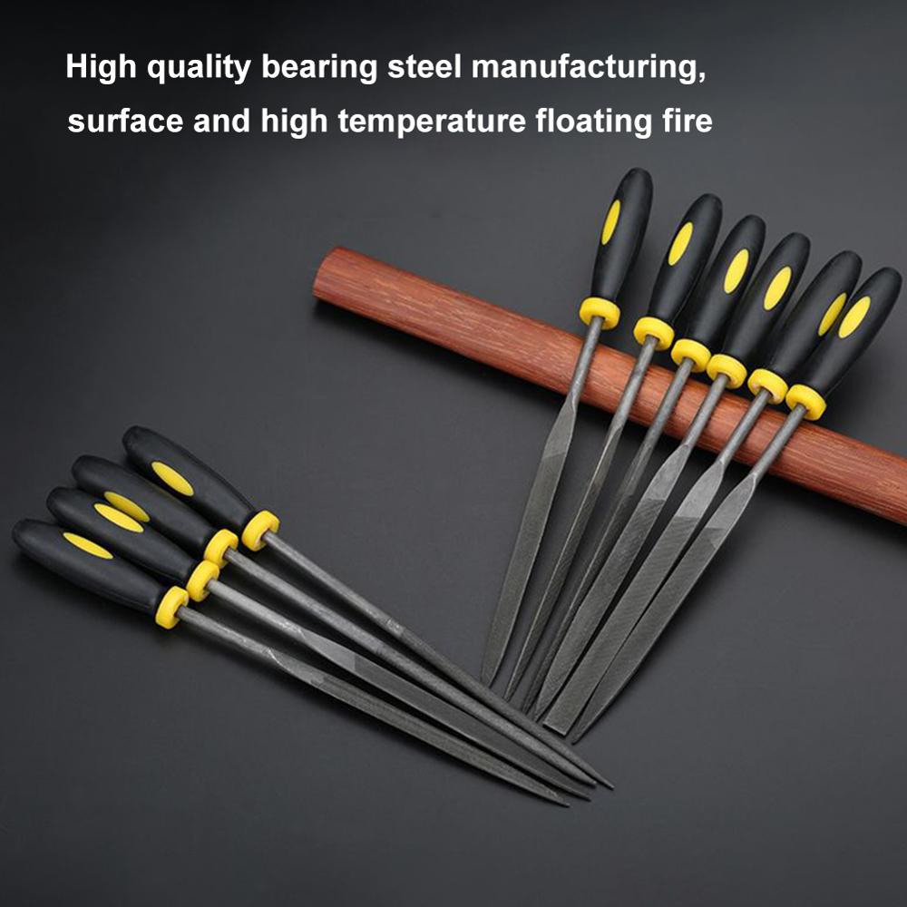 10 Pcs Needle File Set For Jeweler Wood Carving Craft Metal Glass Stone Craft Sewing Hand Files Tool 3 Sizes