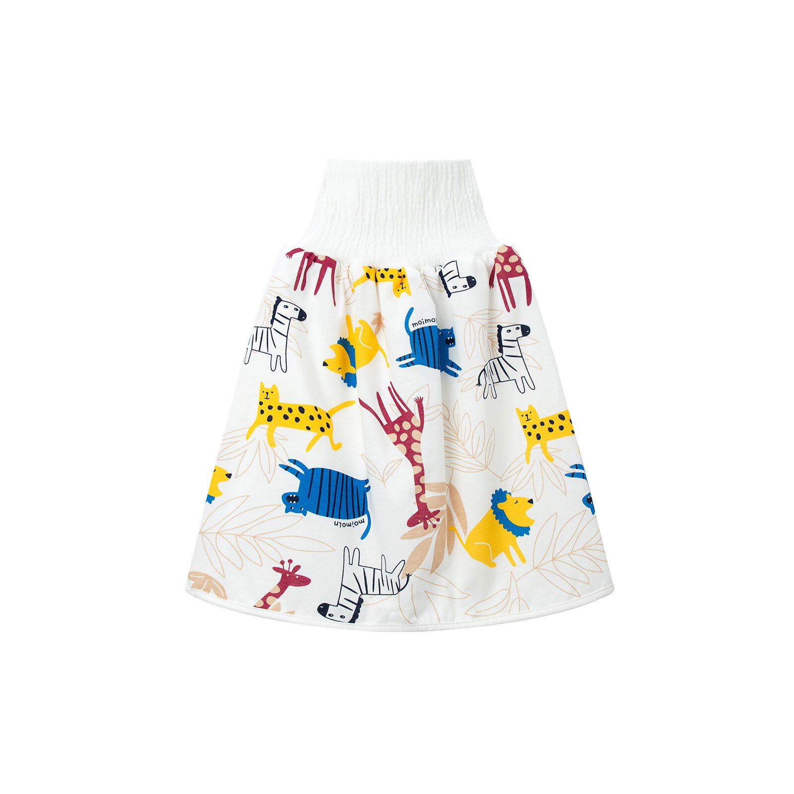 Jupe-culotte en tissu imperméable pour enfants, matelas anti-fuite en coton lavable, jupe de lit pour bébés: P
