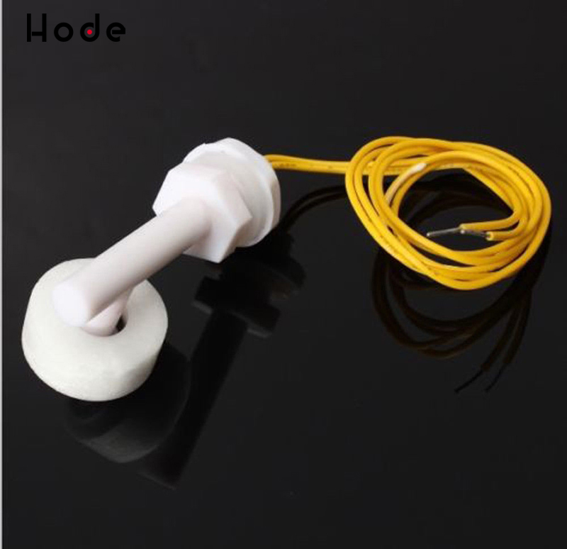 liquid Water Level Sensor White PP Right Angle Float Switch