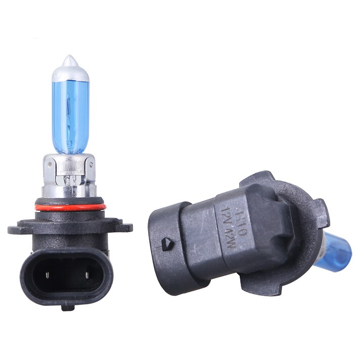 2pc h10 auto strålkastarlampa supervit 12v 42w 6000k halogen xenon