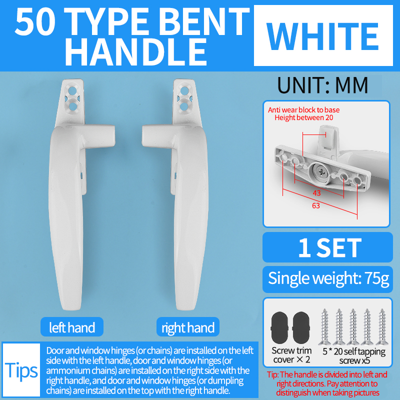 Vindueshåndtag i aluminiumslegering med låse, nøglelåsning med låse, børnesikkerhedsdørhåndtag, skydevindueshåndtag til vinduer: Bronze