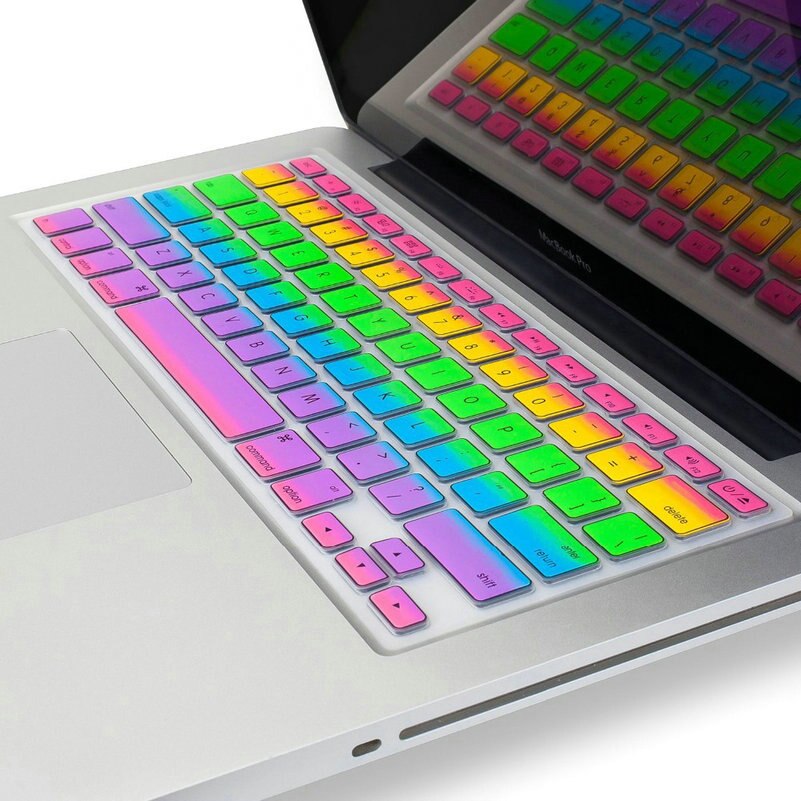 Siliconen Toetsenbord Cover Voor Apple Macbook pro 13 "13.3'' A1278 Unibody MC700 MC724 tot late 13.3 inch ONS