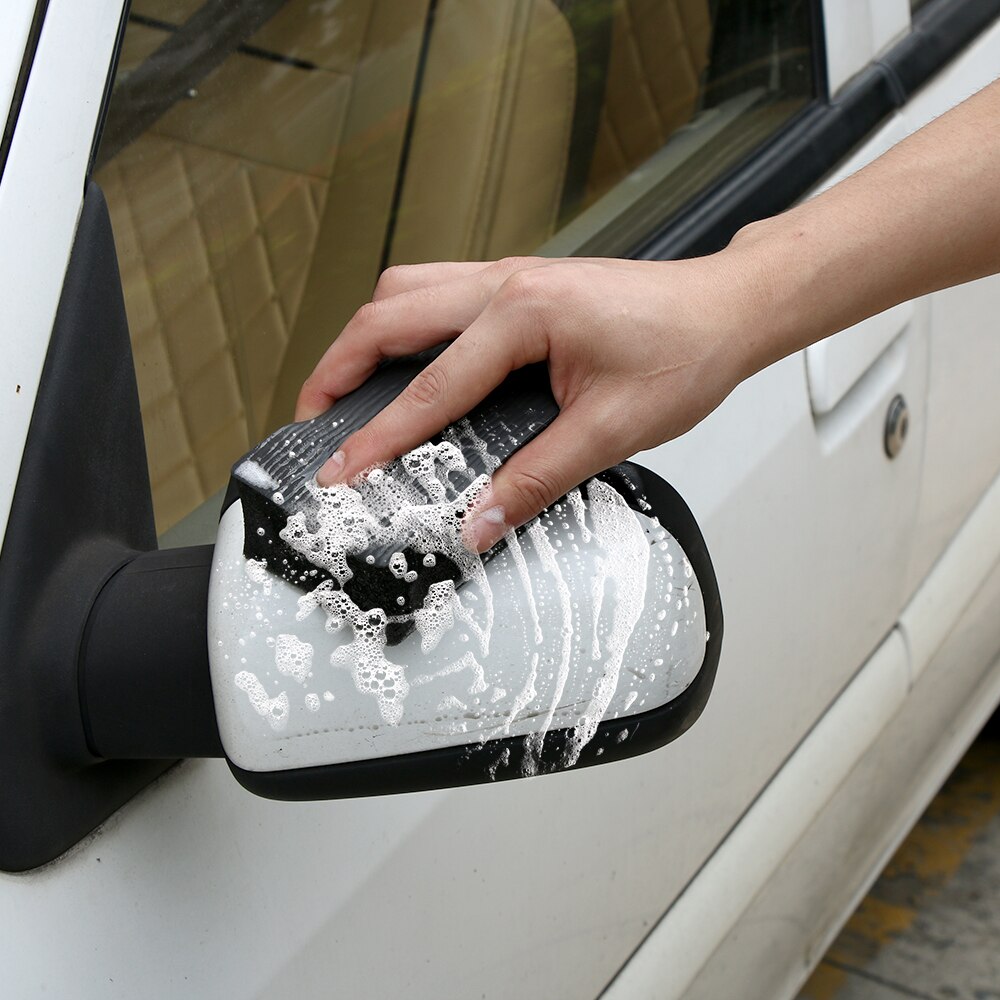 Auto magie klei bar pad spons blok detailing wassen reiniger waxen polijsten reiniging gum wax auto's onderhoud gereedschap
