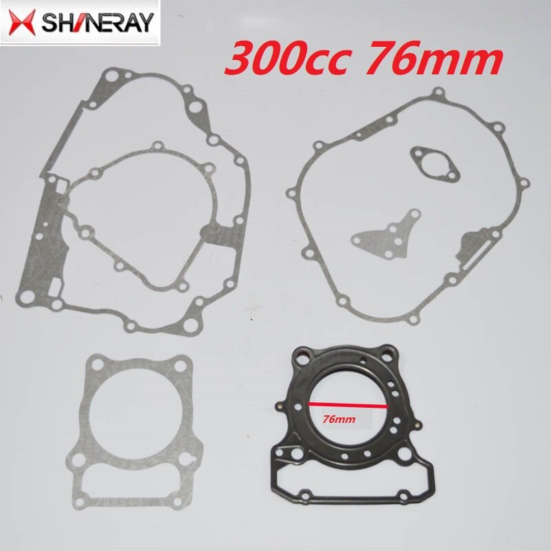 Shineray 300cc X2 X2x Motor Pakking Papier Cilinder Ax-1 76Mm Koppakking Volledige Set Accessoires