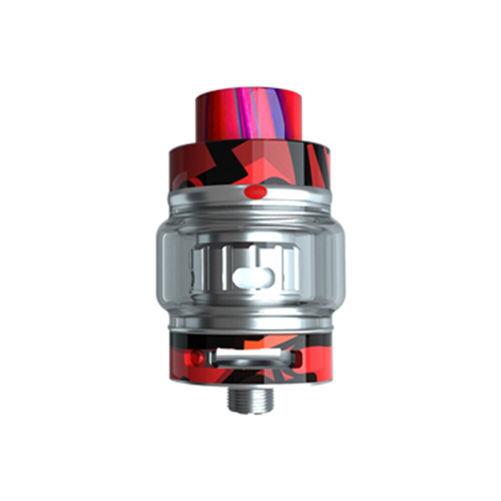 Original Freemax Fireluke 2 Subohm Tank 2ml/5ml Capacity with TX1 & TX2 mesh coil slide-to-open top fill vs Mesh Pro Tank: Graffiti Red / 5ml