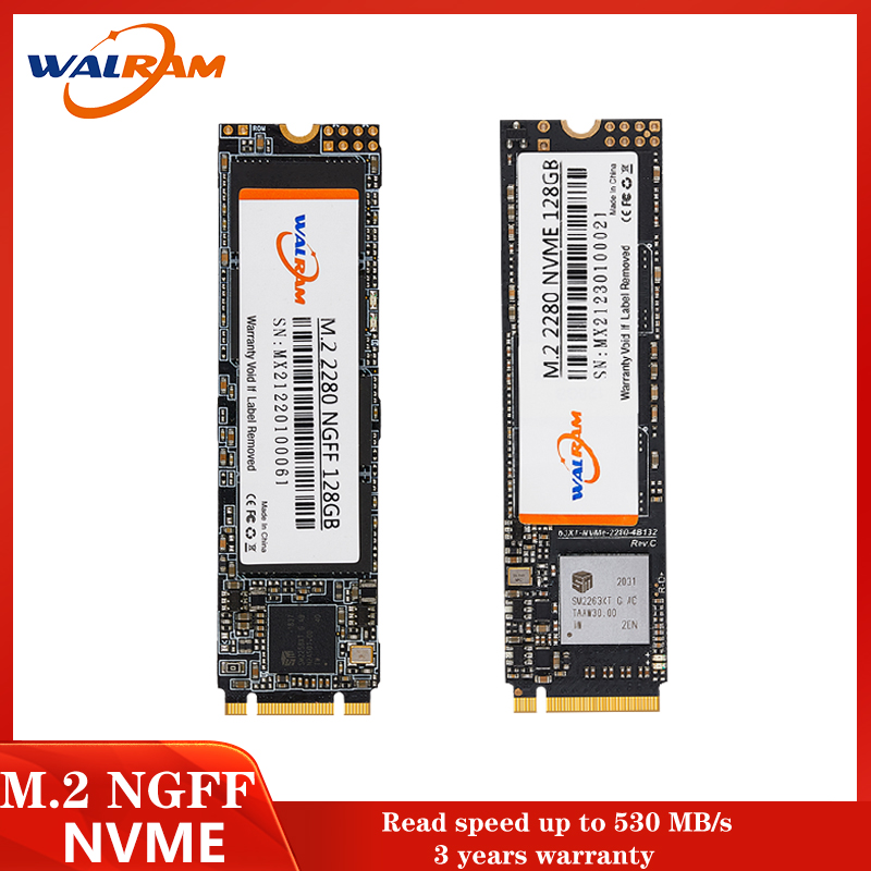 Walram M.2 Ssd Nvme 128Gb 256Gb 512Gb 1Tb M.2 2280 Pcie Ngff Ssd Hdd Interne Solid state Drive Voor Laptop Desktop