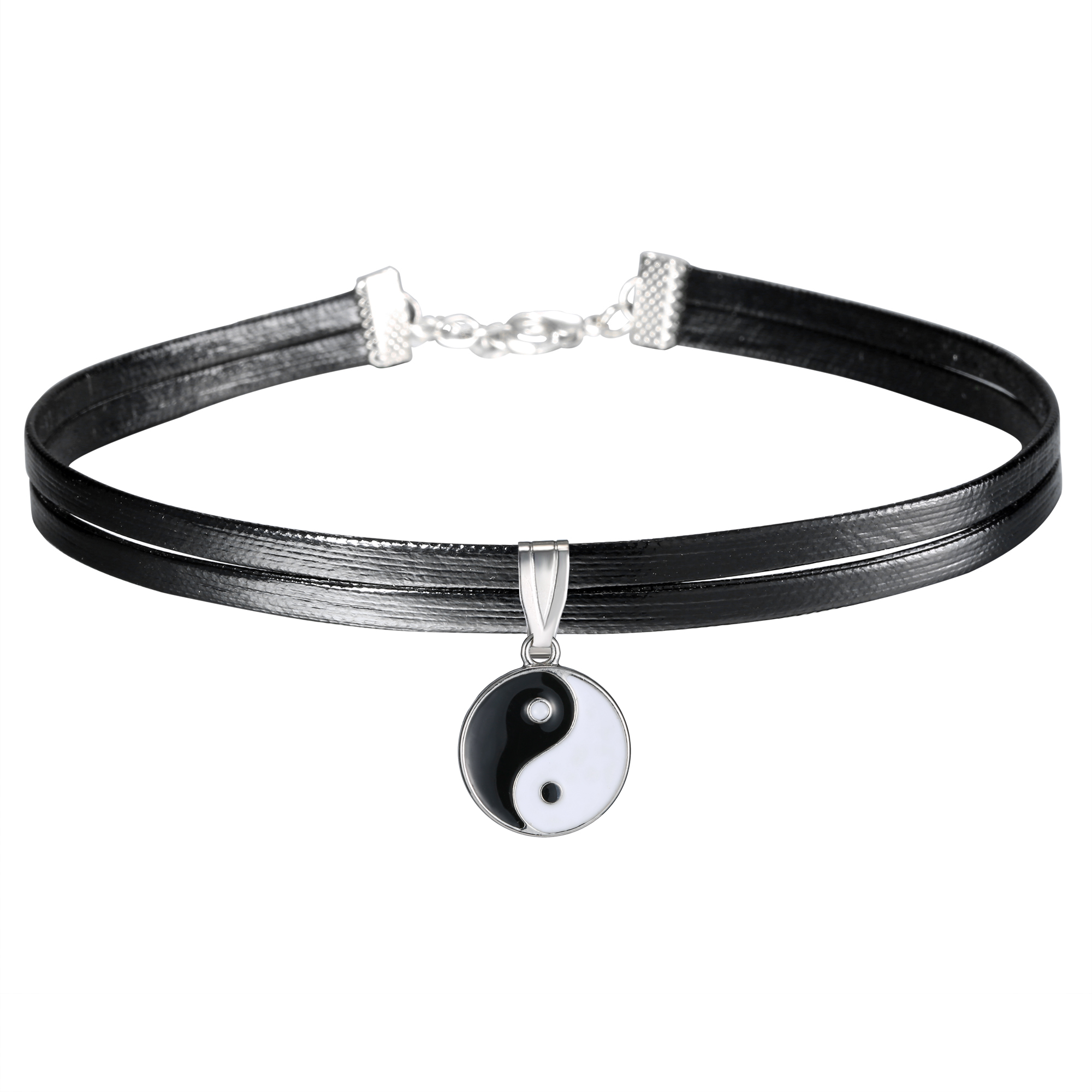 Ensemble de Bracelets de Couple Tai Chi chinois rétro, pendentif réglable, chaîne tressée, breloque, bijoux amoureux, de saint valentin,: 14SJ001-14SJ005