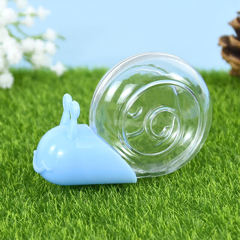 Boîte à bonbons en forme d&#39;escargot, 5 pièces, petites boîtes pour mariage, emballage pour fête d&#39;anniversaire, Festival, décoration de réception pour bébé: H03-blue