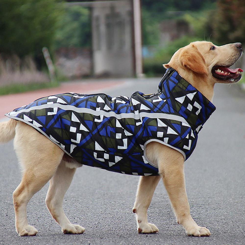 Reflective Strip Dog Coat Jacket Vest for Small Dogs Pets Clothing Cotton Clothes Winter Cosplay Costume Befitting