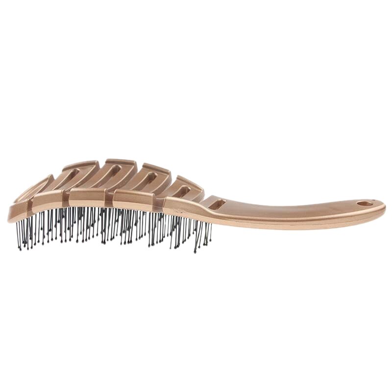 Brosse Démêlante Pour Cheveux Bouclés - Poils Souples, Massage Cuir Chevelu - 24cm - Neuf
