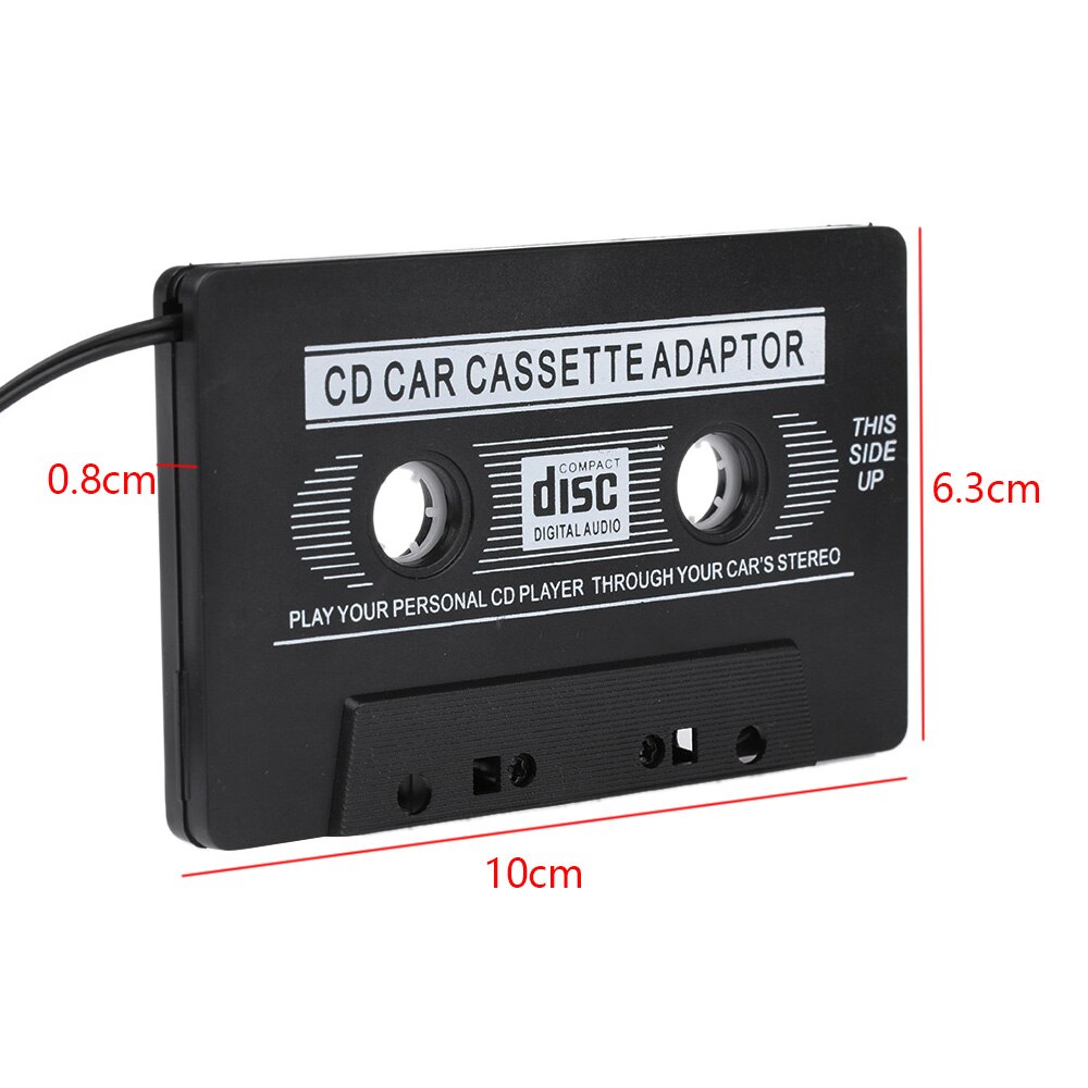 1 Pcs 3.5mm Voor iPhone Voor iPod MP3 Audio CD Speler Auto Stereo Cassette Adapter