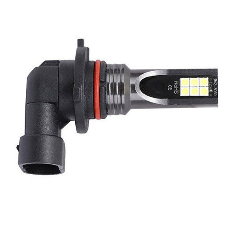 DC12V LED Lights 6000K-6500K White Lamp Bulbs Fog Set Replacement Parts