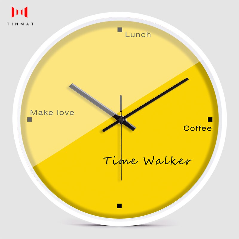 Nordic Digital Wall Clocks Living Room Silent Quartz Clocks Bedrooms Yellow Wall Clocks Relojes De Pared Home Decor Bb50wc: 8