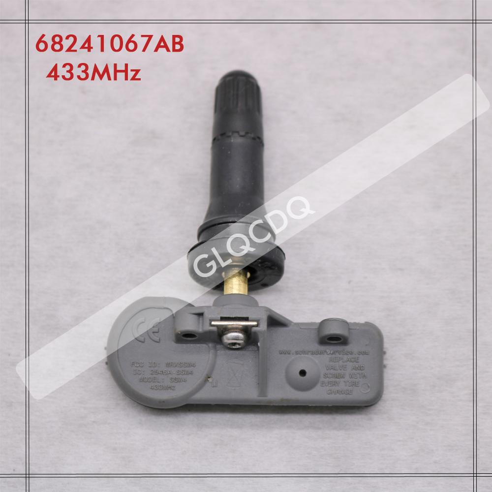 FOR -2024 FIAT 500 TPMS 433MHz TIRE PRESSURE SENSOR TPMS FIAT TIRE AIR PRESSURE SENSOR 68241067AB 68406537AA