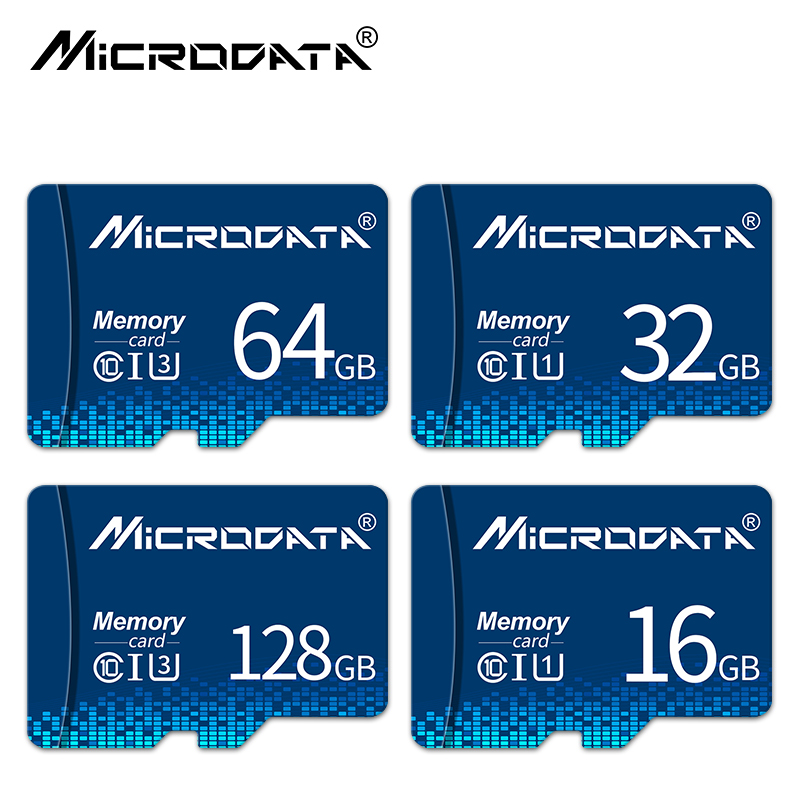 micro sd geheugenkaart 128GB 64GB 32GB 16GB 8GB SDXC/SDHC MicroData micro sd card voor smartphone tf kaarten