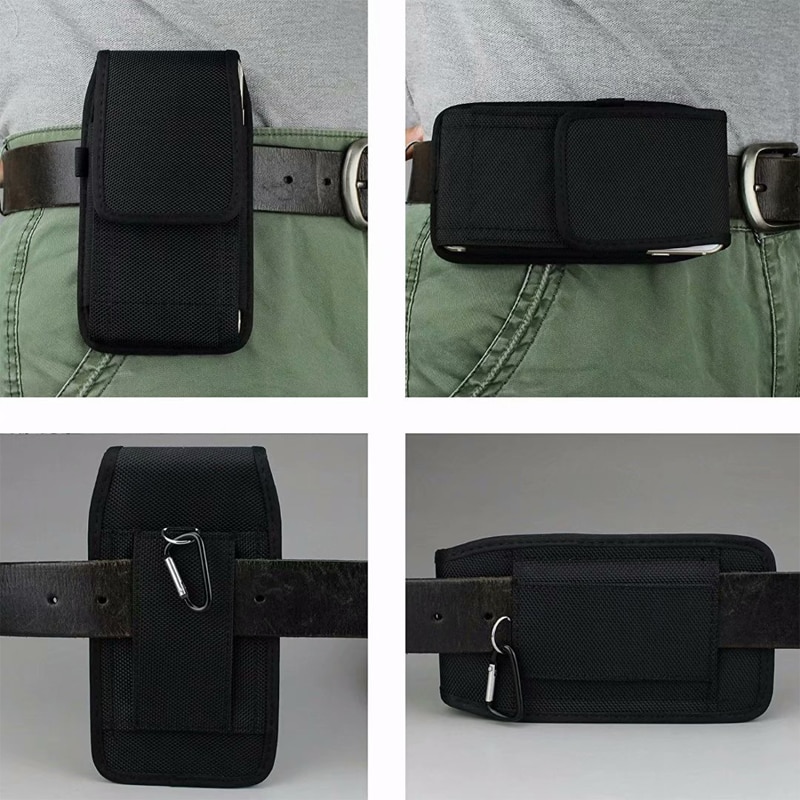 Phone Pouch Waist Case For Huawei Honor Play P Smart Plus Y5 Y6 Y7 Y9 Honor 8A 8C 8S 8X 9X View20 Holster Bags Belt Cover