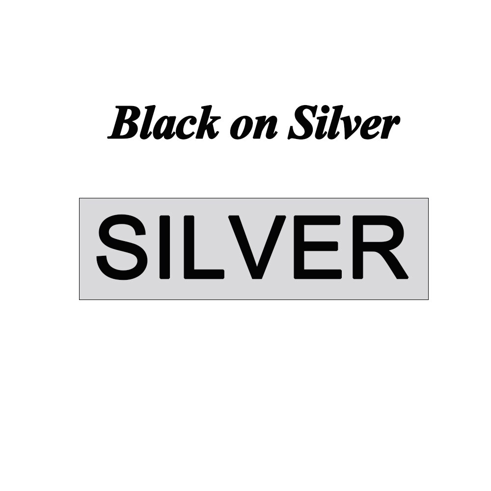 Compatible Brother MK-231 M-K231 MK-221 MK-131 MK-531 MK-631 MK-621 laminated Label Tape MK231 MK221 label tapes for PT-80 PT-70: Black on silver / 12mm