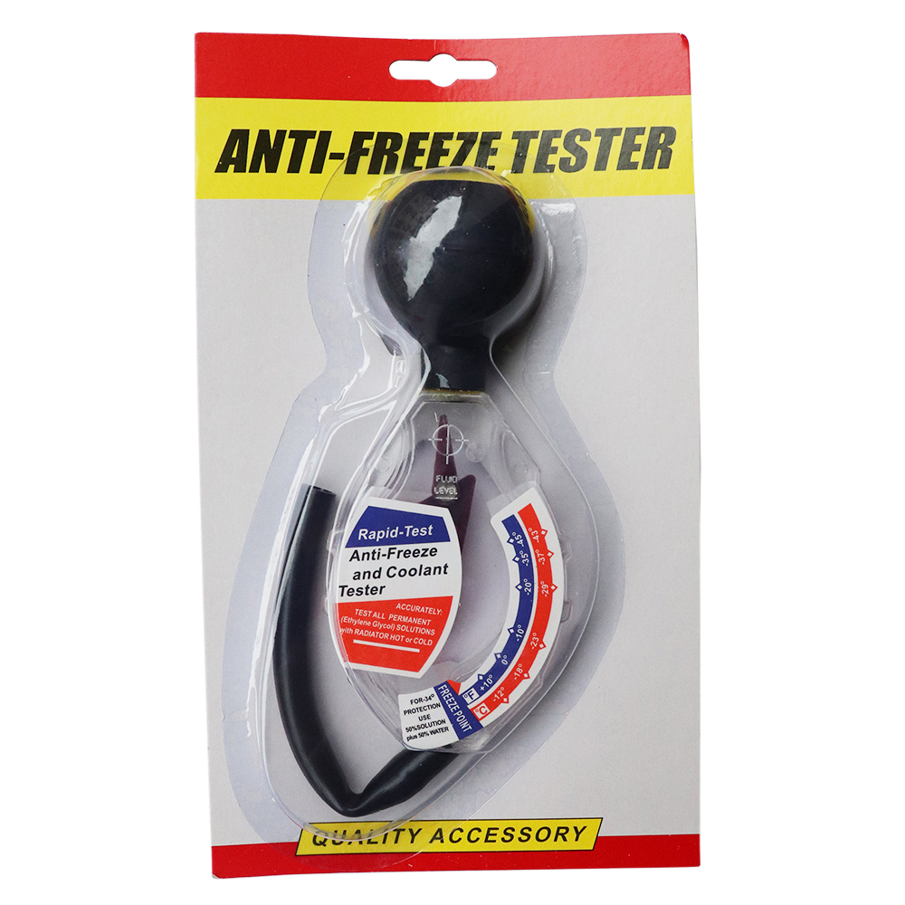 Coolant Tester, 6/12/24V High Accuracy Dial Type Anti-Freeze Coolant Hydrometer Antifreeze Coolant Tester Dial Type