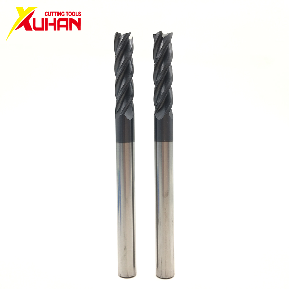 4 fluit Φ8. 0 * 8D * 100L HRC50 CNC machine tool vhm endmill Wolfraam Stalen Frees End Mill cuttering tool endmill