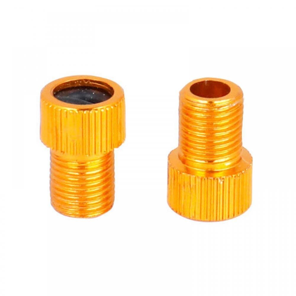 2 Stuks Aluminium Fiets Valve Converter Valve Adapter Fiets Buis Pomp Air Compressor Gereedschap